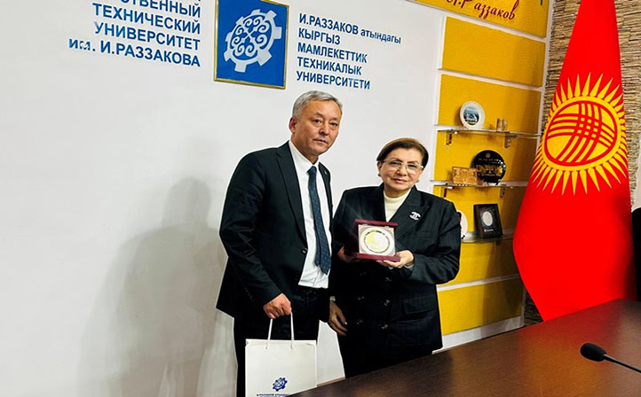 UNEC ilə Qırğız Dövlət Texniki Universiteti arasında əməkdaşlığa dair razılıq əldə edilib